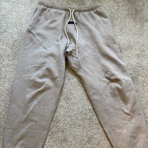 Essentials/ Fear ofGod Sweatpant - light tan heather - size large